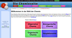 Desktop Screenshot of chemieseite.de