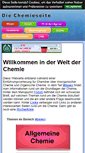 Mobile Screenshot of chemieseite.de